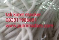 tali karet masker