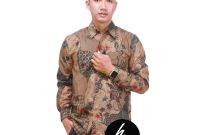 Baju Kemeja Batik Pria Lengan Panjang Mewah Terbaru Buat Kondangan