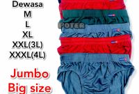 CD celana dalam pria dewasa Yaser M L XL XXL XXXL 3L 4L 5L JUMBO SIZE M