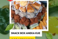 Snack Box Aneka Kue di jakarta selatan