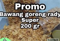 jual murah Bawang Goreng Khas Brebes