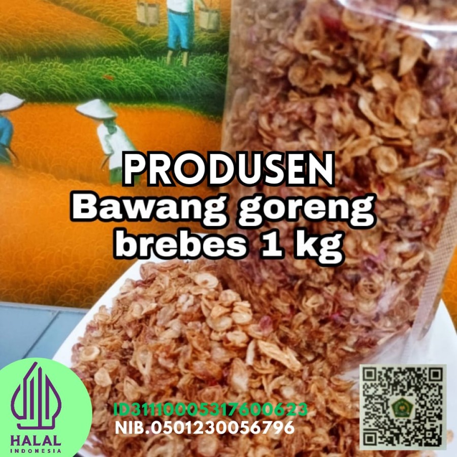 jual murah bawang goreng brebes 1 kg