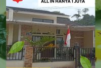 Rumah PROMO 1 JT All in