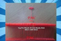 TAG PIN MERAH 25MM CIKANDE