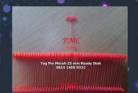 TAG PIN MERAH 25MM CITRA RAYA TANGERANG