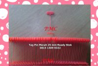 Jual Tag Pin ukuran 25mm warna Merah di Jakarta Pusat