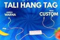 Tali Hang Tag Logo Butik