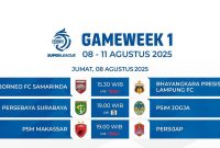 Attachment for Jadwal siaran langsung BRI Super League 2025-2026 laga tunda pekan 8, Persib vs PSM live Indosiar