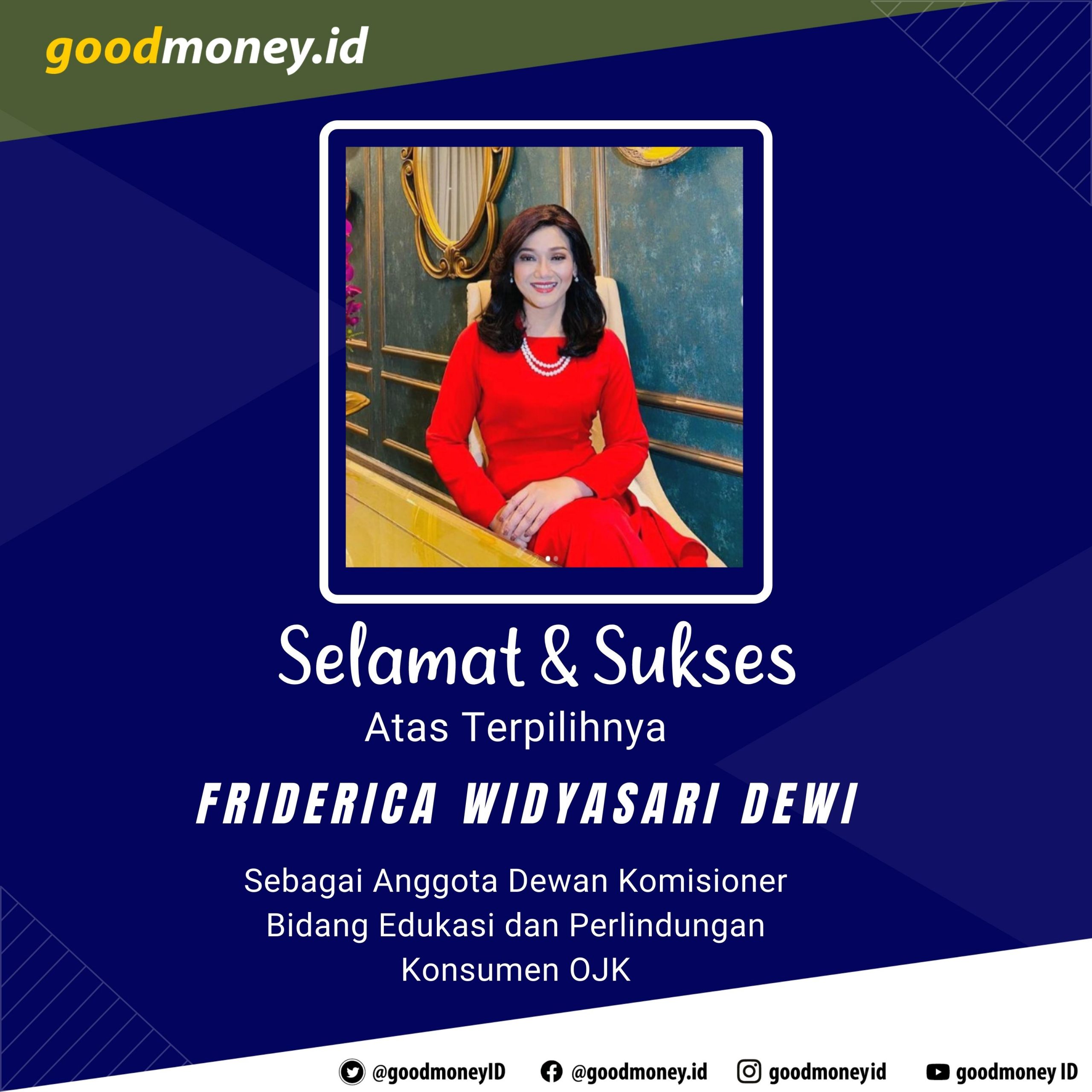 Attachment for Profil Friderica Widyasari: Ganti Pejabat OJK Mundur, Mantan Aktris dengan Harta Rp 81 Miliar